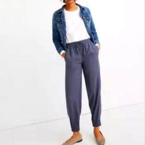 MADEWELL Drawstring Track Trousers, Sz Medium